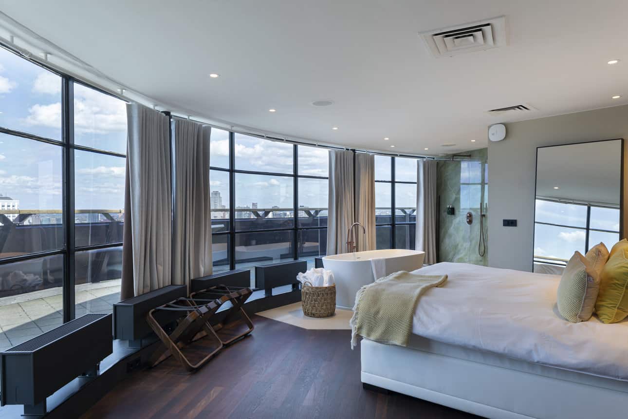 Euromast unveils renovated suites with panoramic views. Photo credit: Melanie Samat