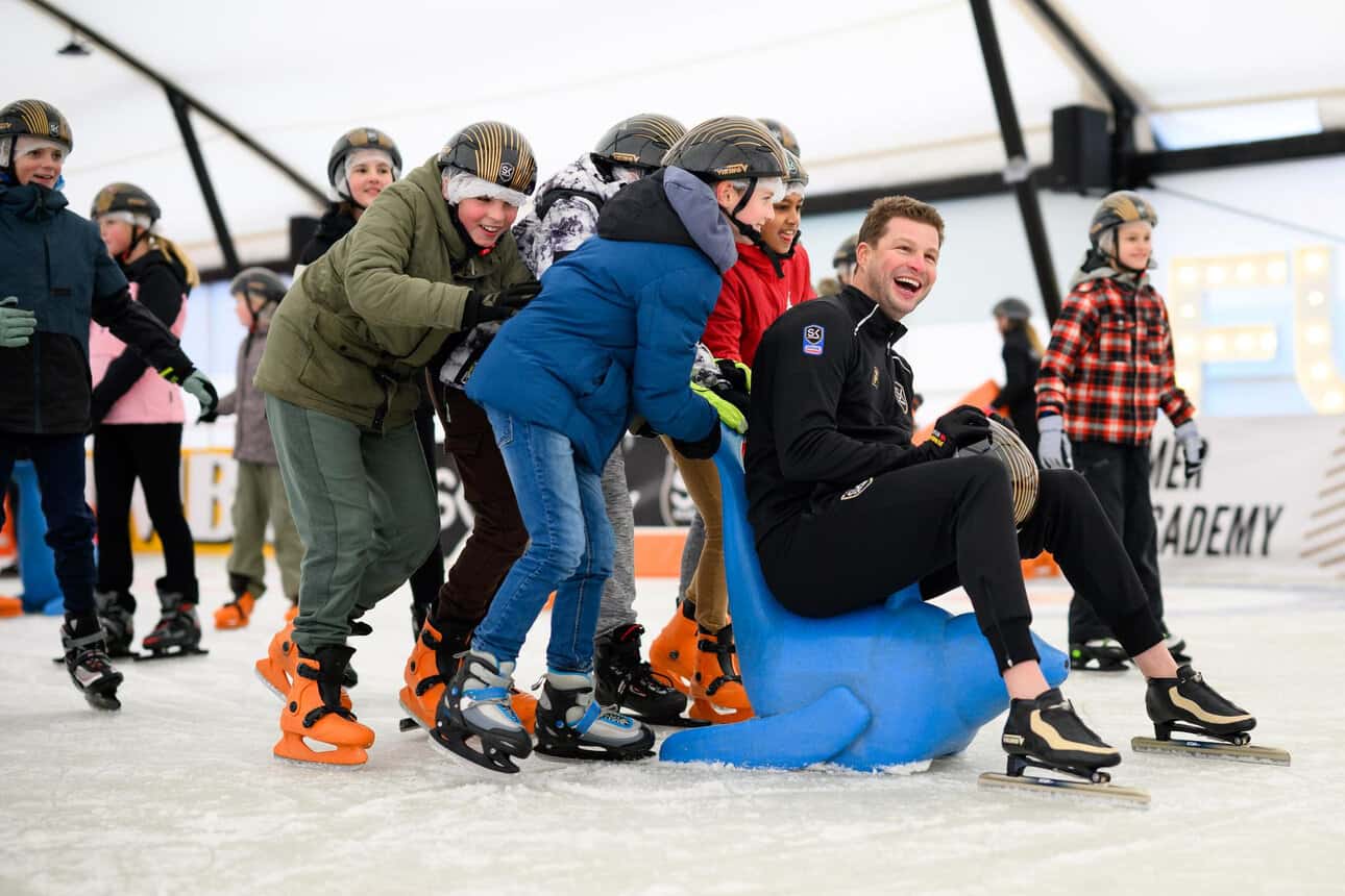 Sven Kramer Academy boosts Rotterdam skating