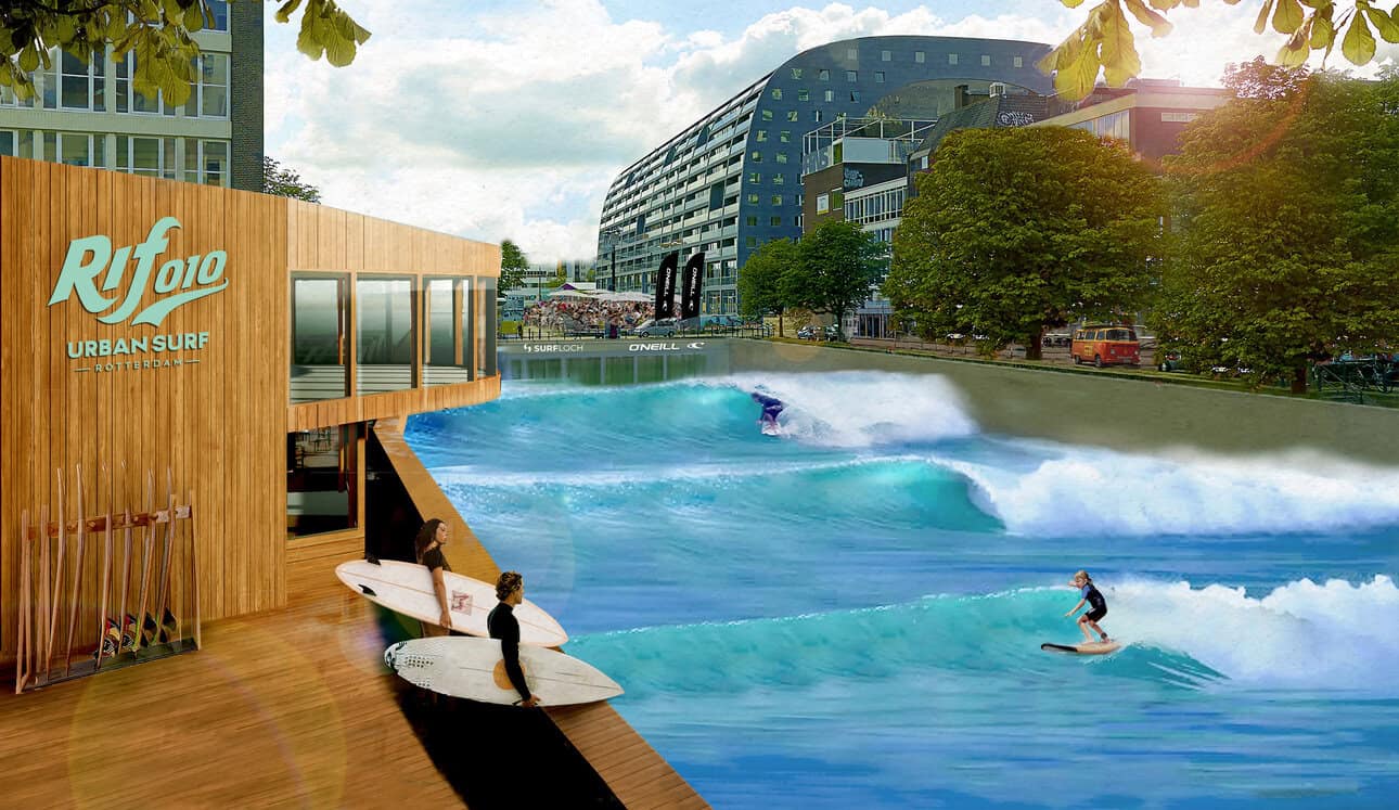 Rotterdam's RiF010 surf pool set to open this summer