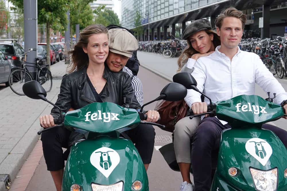 Electric scooter sharing startup felyx comes to Rotterdam 002