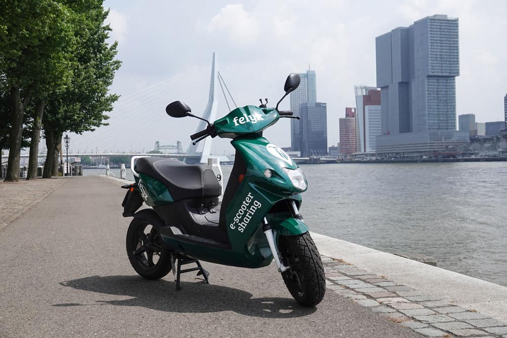 Electric scooter sharing startup felyx comes to Rotterdam 003