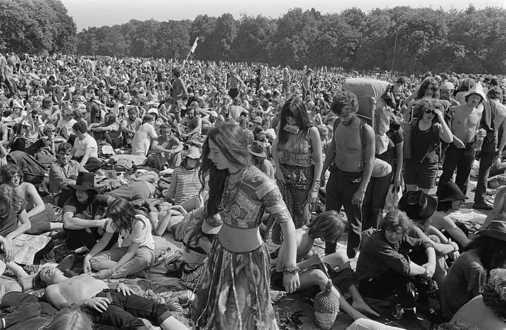 Holland Popfestival 1970 took place in Kralingse Bos Rotterdam