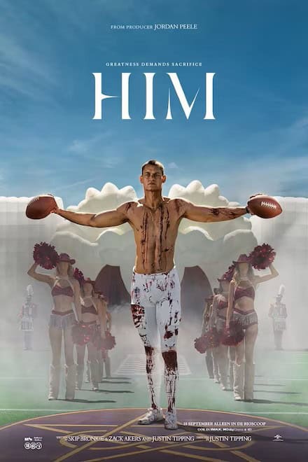 Film tip: Him, a Jordan Peele-produced horror about fame and football, premieres in Rotterdam on 18 September 2025 with Marlon Wayans in a dramatic role.