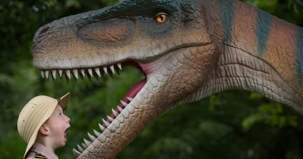 Meet dinosaurs at Jurassic Encounter in Beatrixpark Schiedam
