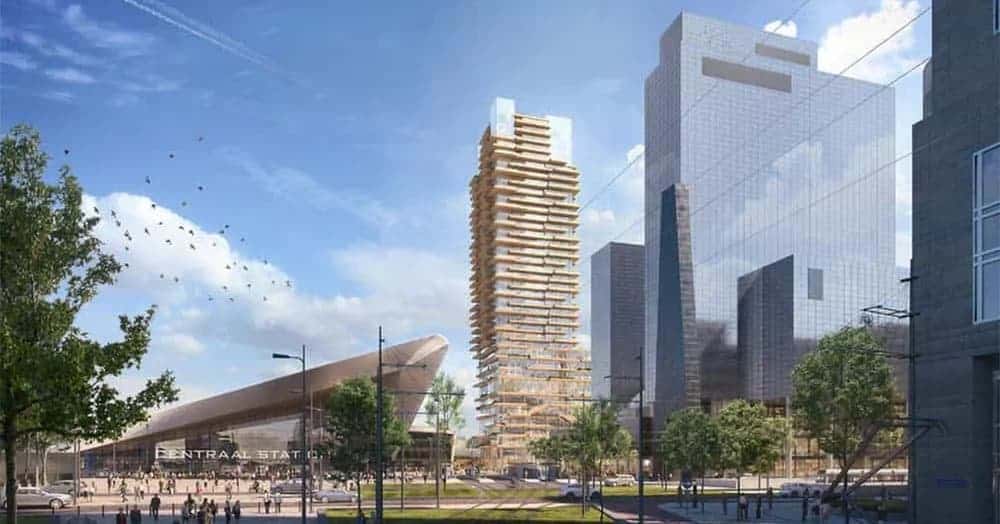 Rotterdam selects Tree House skyscraper for Delftseplein