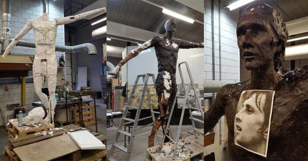 Rotterdam artist creates “timeless” statue of Johan Cruijff