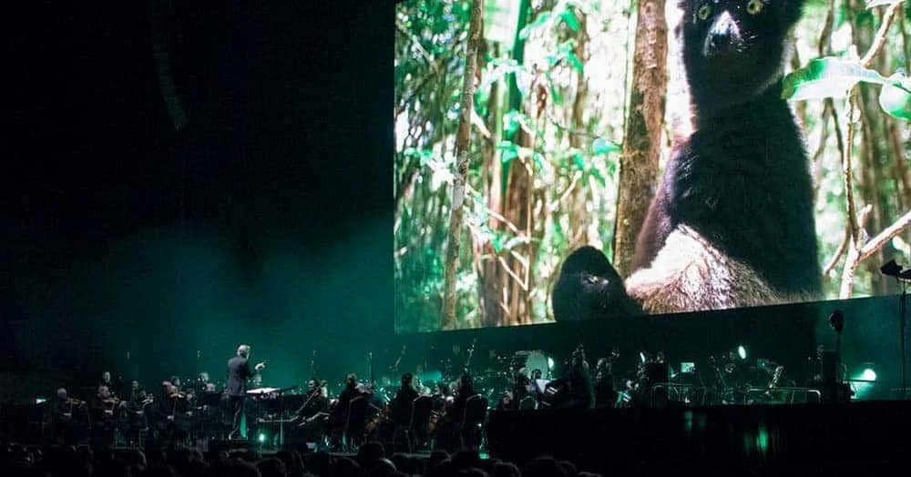 Spectacular landscapes and symphonic musical sounds during Planet Earth II - Live In Concert