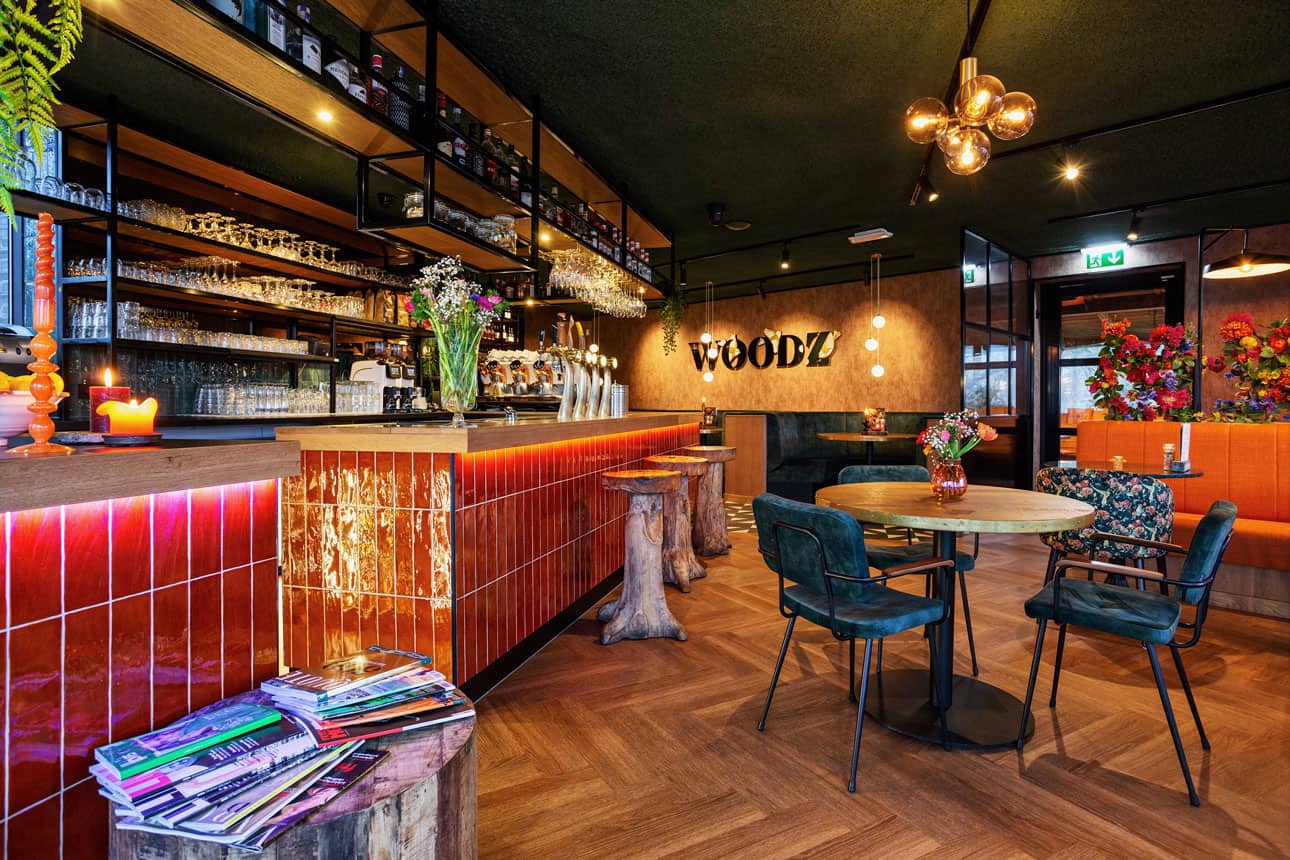 A New Look for Brasserie Woodz in Rotterdam