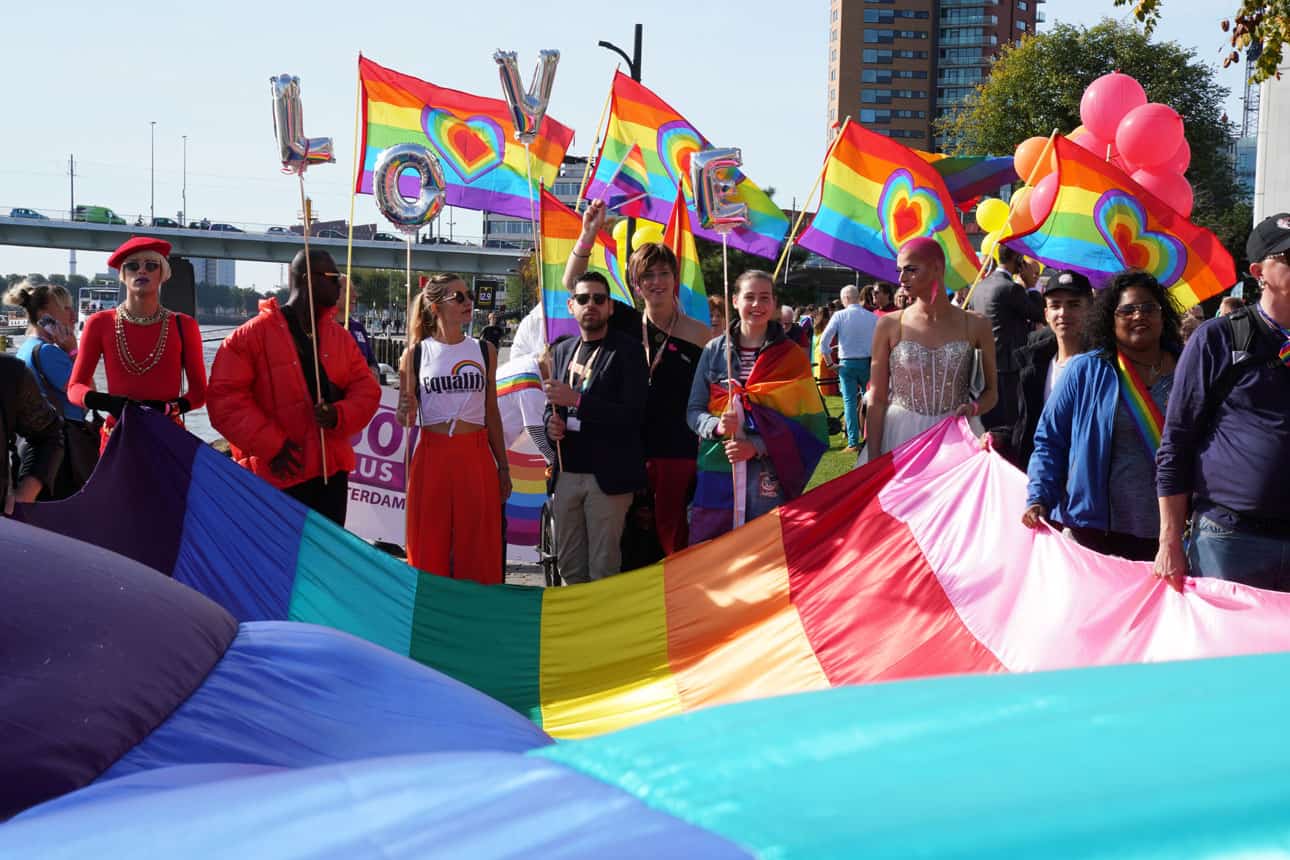 Pride Walk in Rotterdam. Photo credit: Alexander Suer