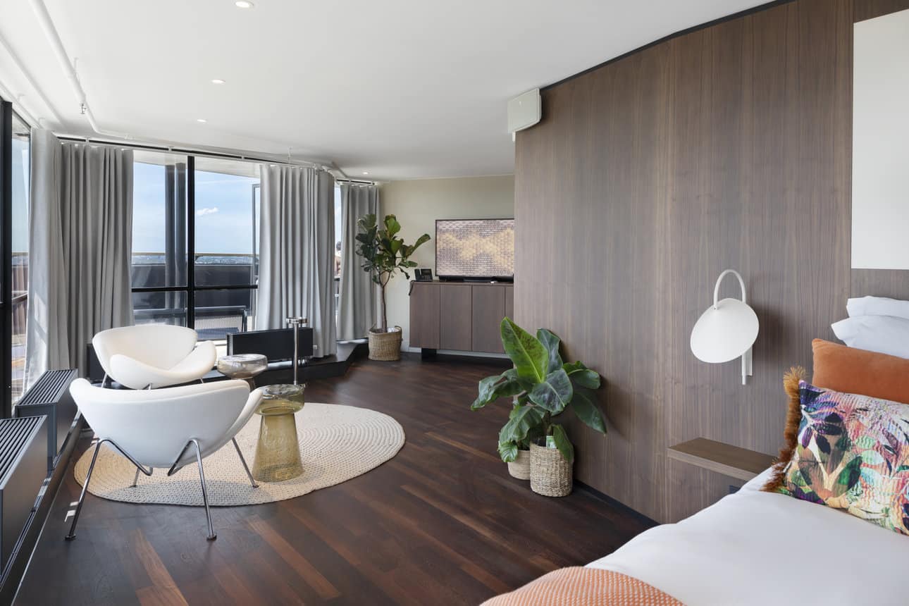 Euromast unveils renovated suites with panoramic views. Photo credit: Melanie Samat