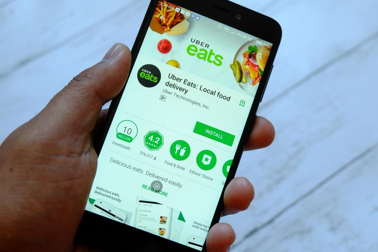 Uber Eats and Gorillas team up in Rotterdam