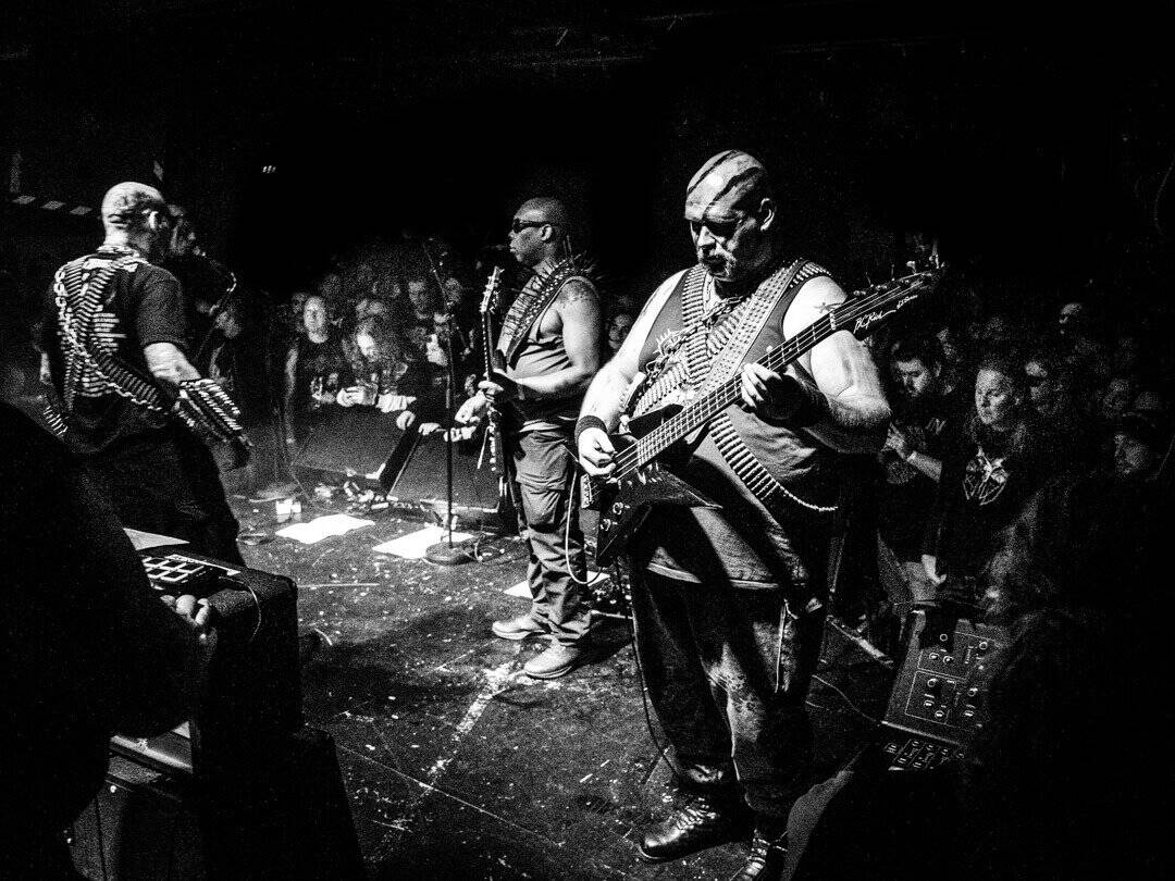 Blasphemy is the last band to perform in the old Baroeg. Photo credit: GWMP