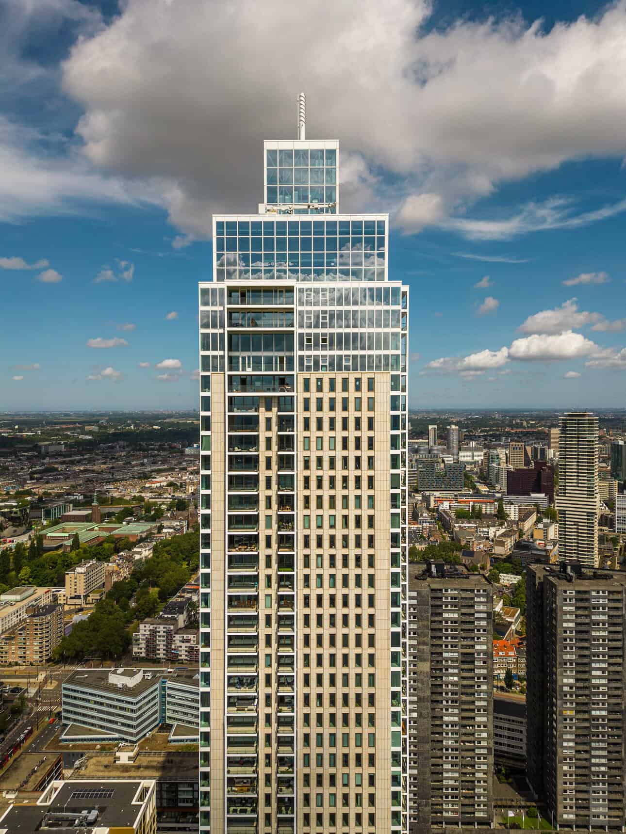 Easter lunch with skyline views at Celest Rotterdam