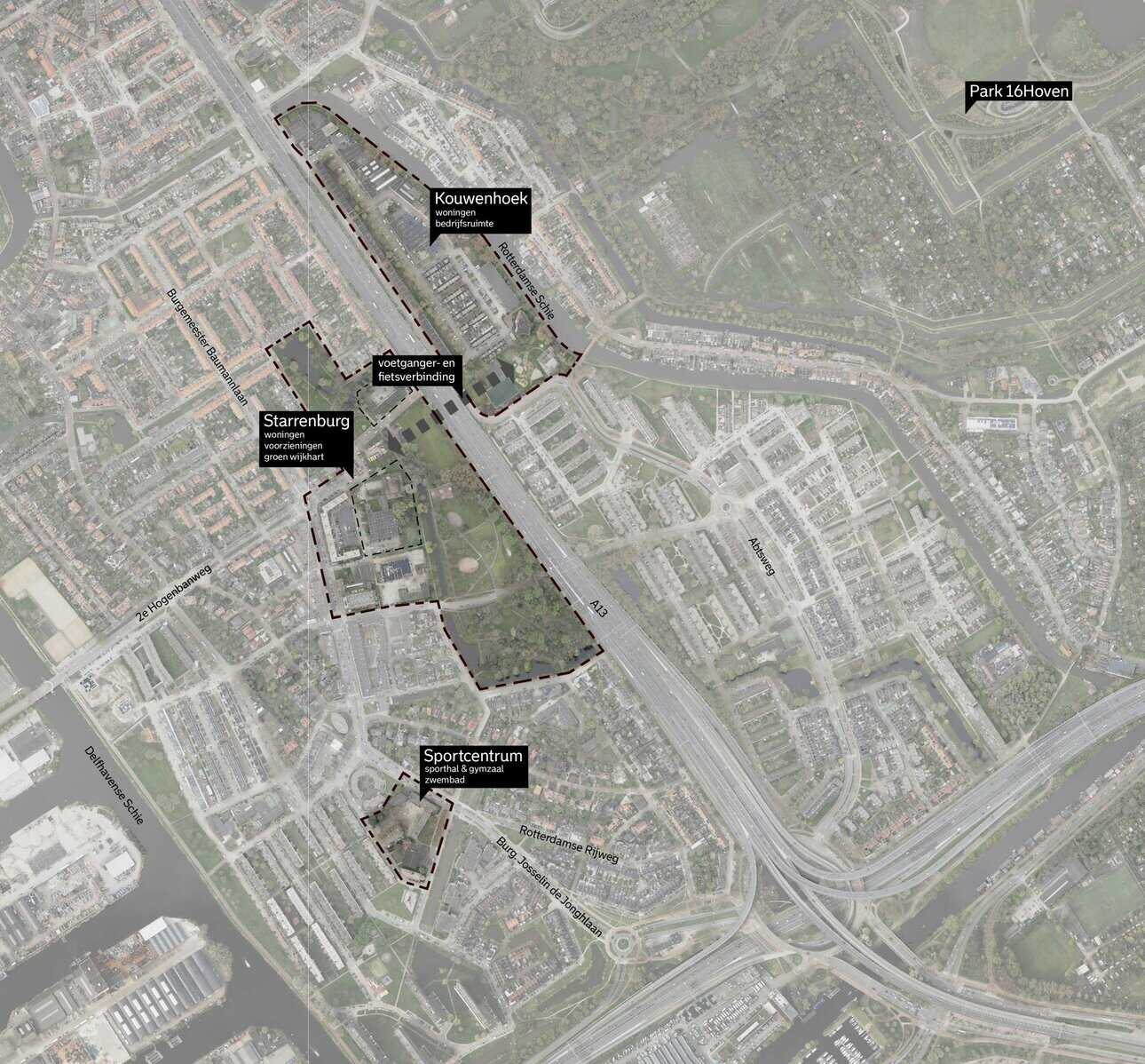 450 new homes and sport centre for Overschie