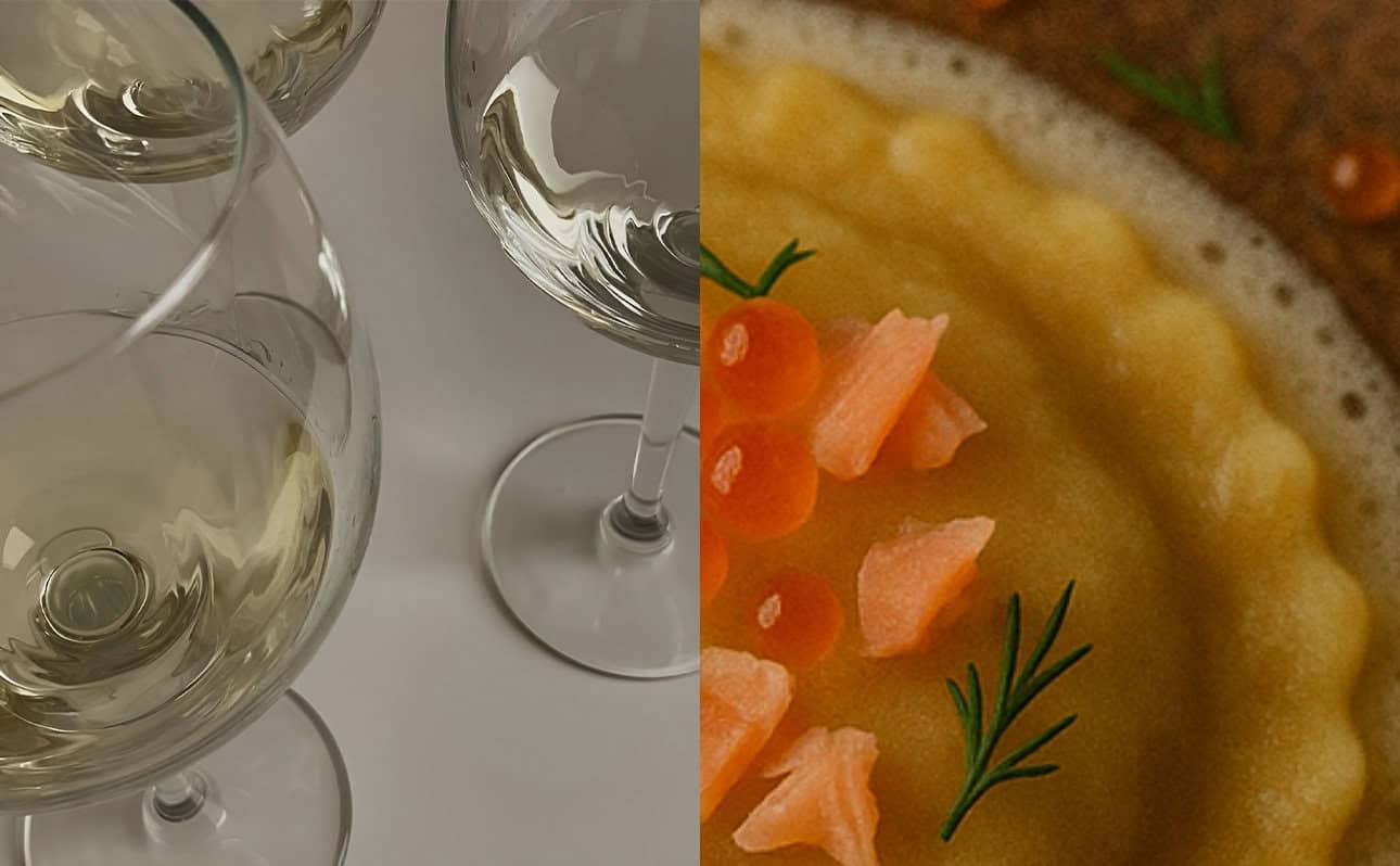 Morgan &amp; Mees offers Chardonnay and ravioli for €9.50