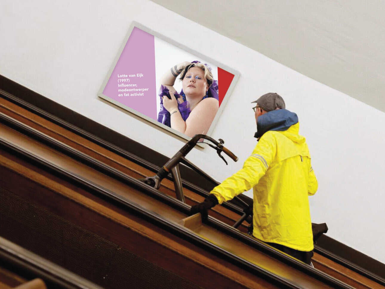 Portraits of 40 Rotterdam women are now on view in the Maastunnel as part of a new outdoor photo exhibition honouring their local legacy.