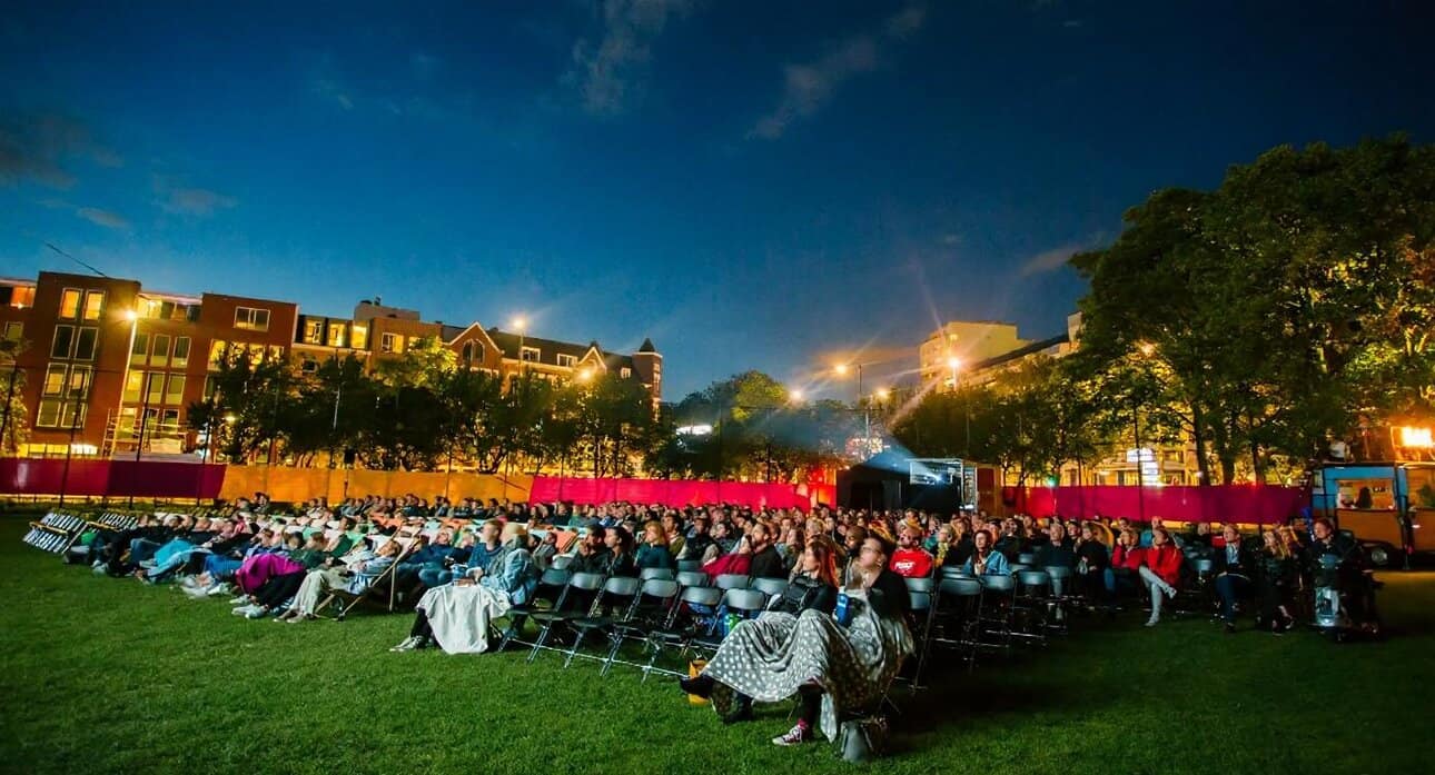 Enjoy multiple evenings of outdoor cinema in Rotterdam’s Oude Westen, with films, drinks and seating provided in the park.