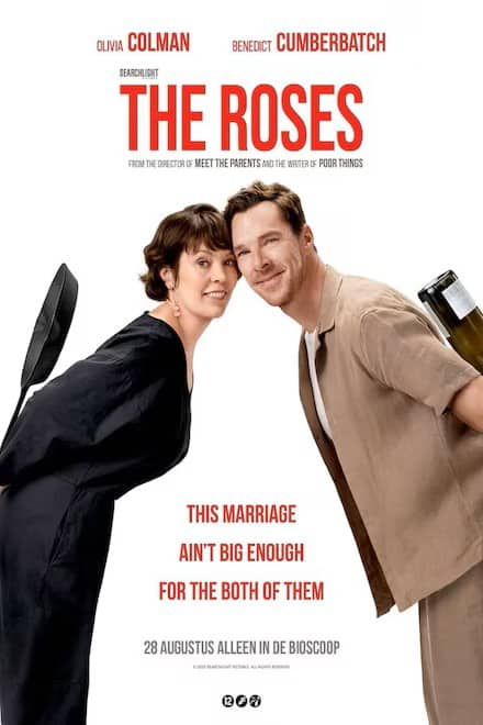 Film tip: The Roses, starring Olivia Colman and Benedict Cumberbatch, is a sharp comedy about marriage, rivalry and ambition. In cinemas 28 August 2025.