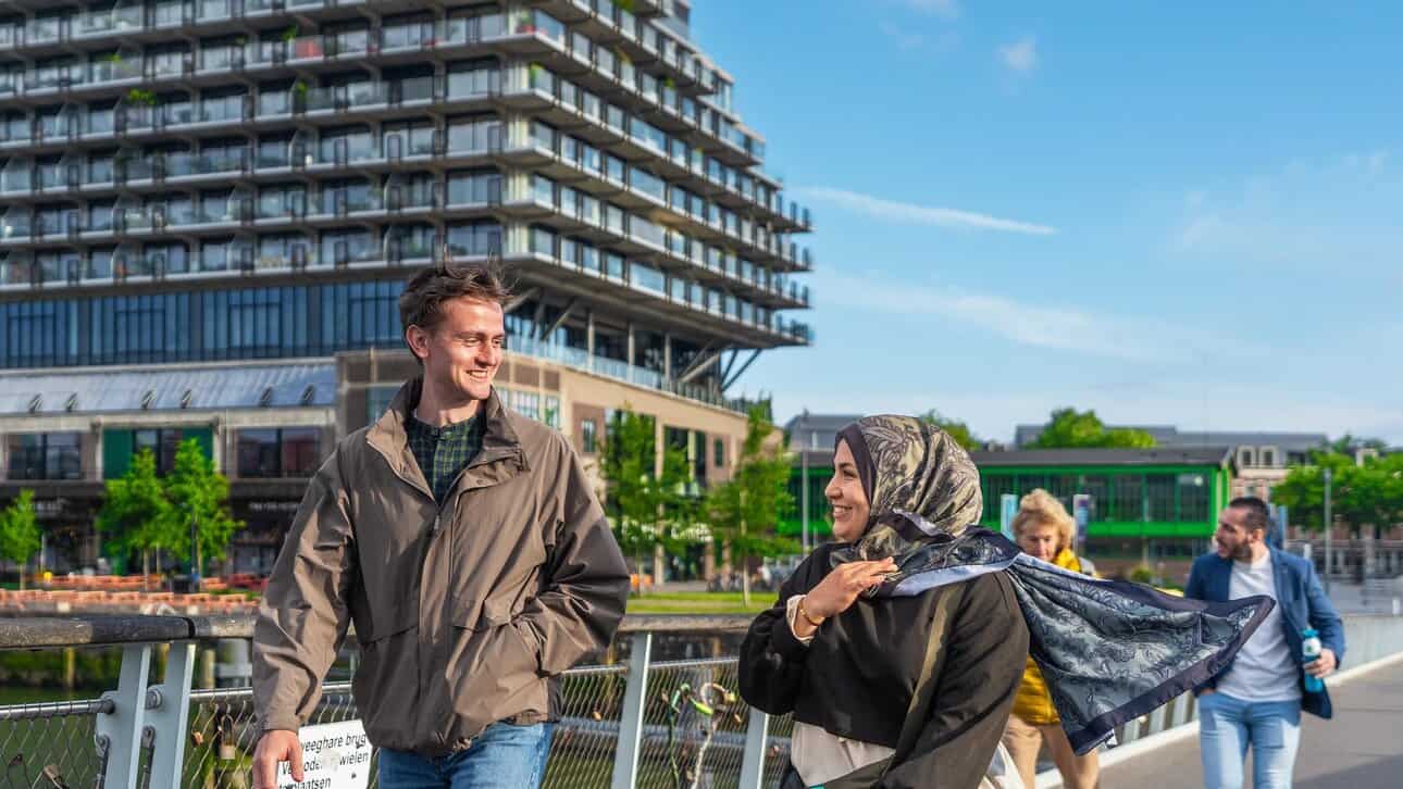 Join a free taalwandeling in Rotterdam on 9 Sept. Practise your Dutch with locals while walking through the city. Minimum level A1 required.