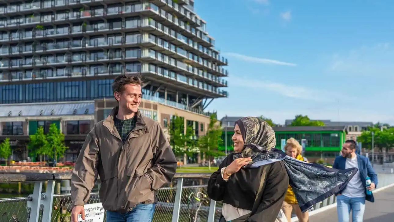 Join a free taalwandeling in Rotterdam on 9 Sept. Practise your Dutch with locals while walking through the city. Minimum level A1 required.
