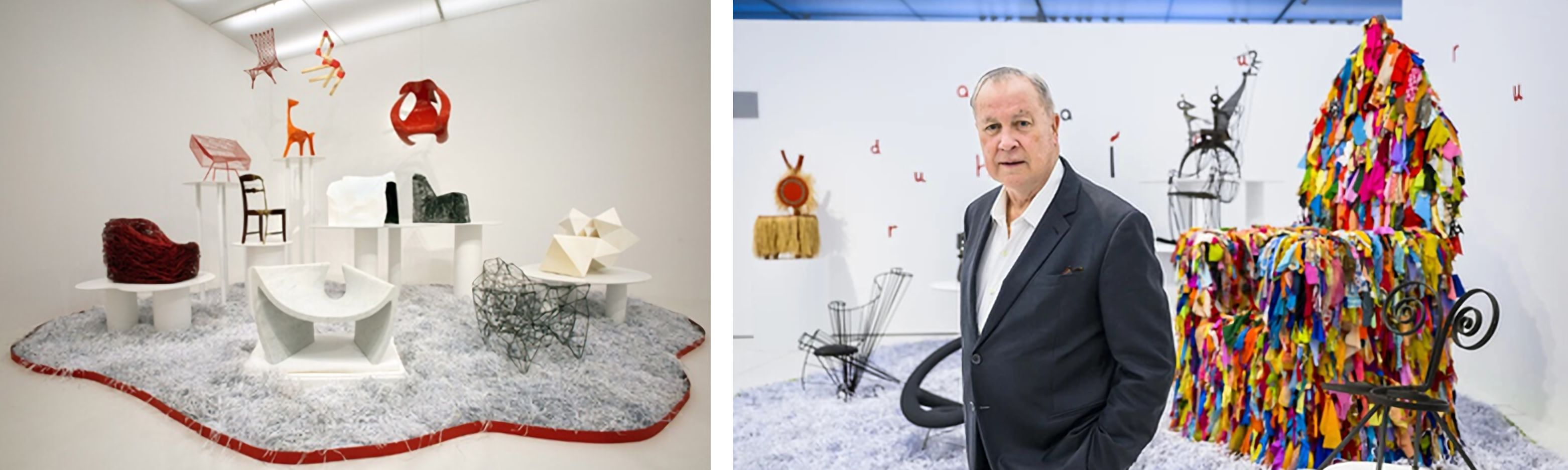 Kunsthal Rotterdam presents A Chair and You, Robert Wilson’s immersive installation of 140 chairs from the Thierry Barbier-Mueller collection.