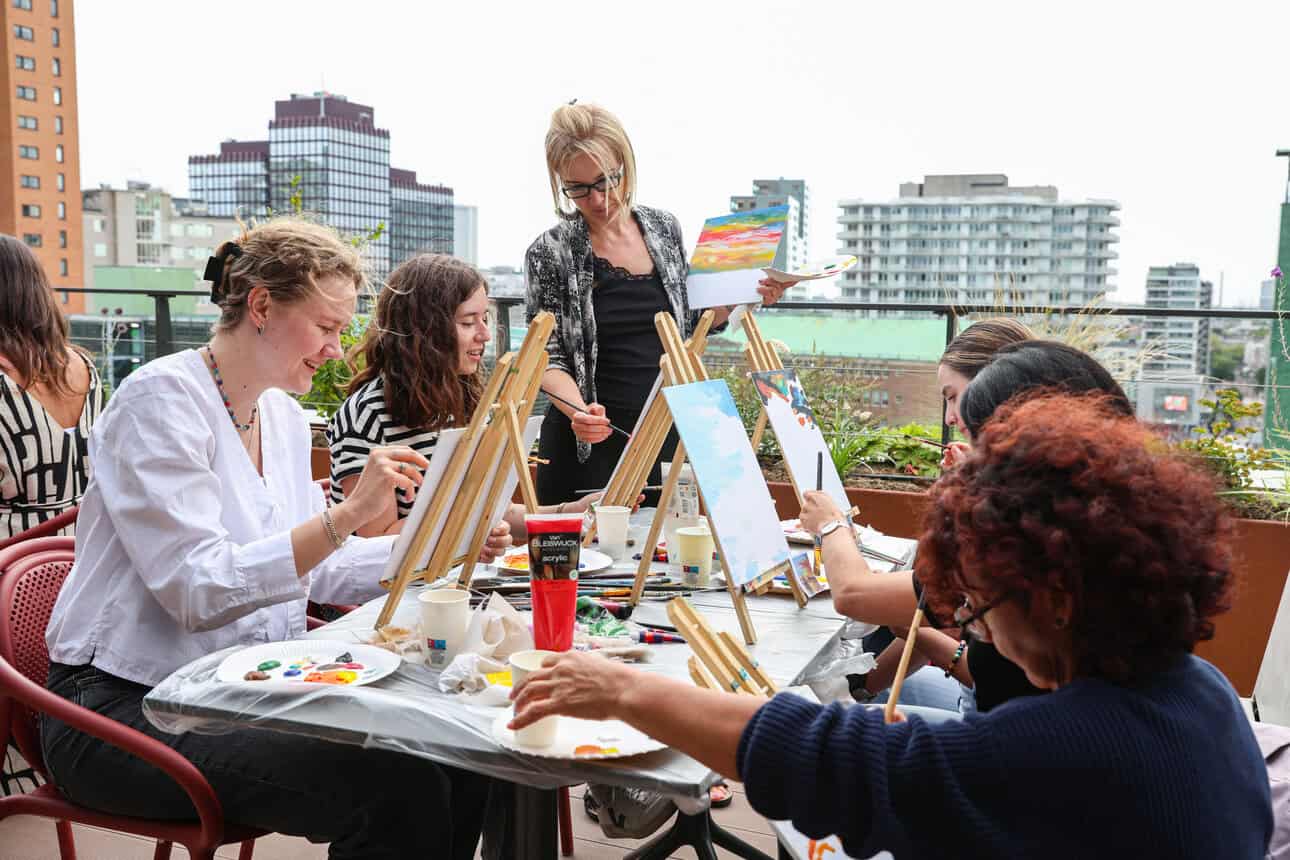 AIR Offices on Coolsingel has become a civic hub, blending workspace with cultural and social initiatives in the heart of Rotterdam.