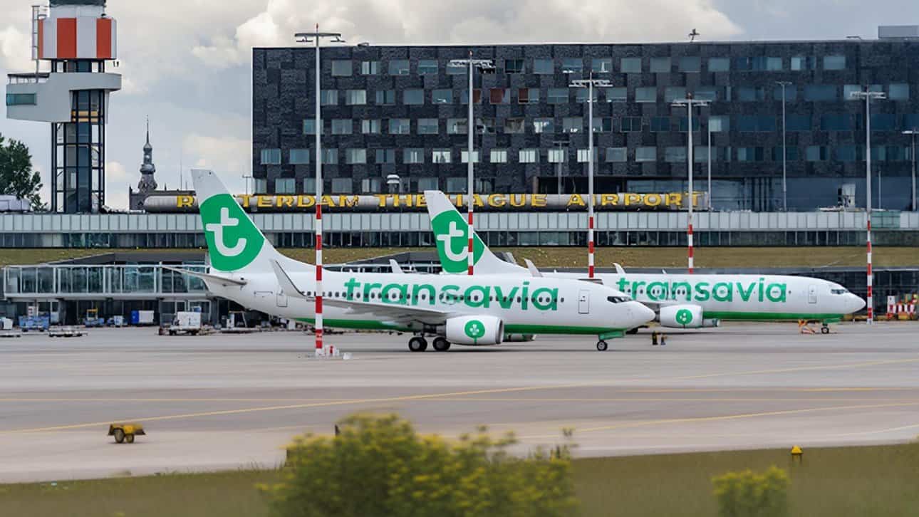 Rotterdam The Hague Airport applies for a new airport decree. Plan reduces noise, restricts fossil fuel flights and ties growth to cleaner aircraft.