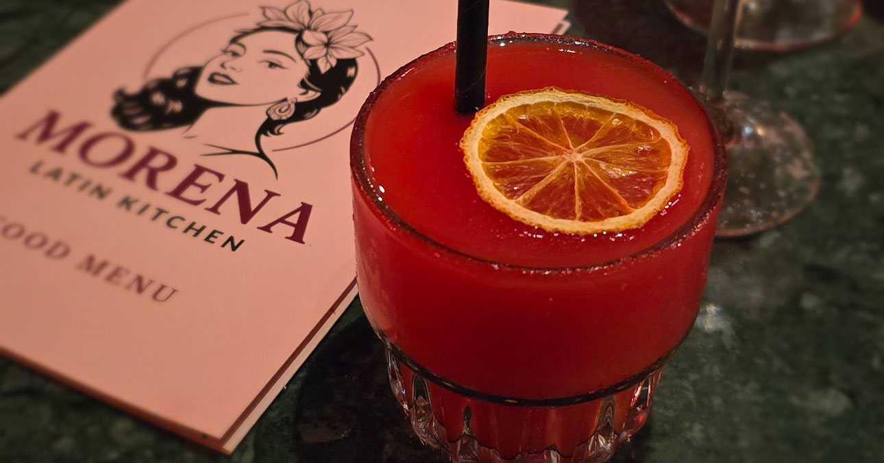 The Rum Punch at Morena definitely packs a punch