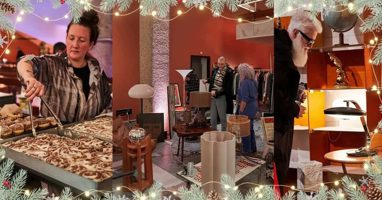 The Waluw Vintage Market Xmas Edition – XXL takes over De Doelen in December with vintage design, vinyl, food and festive music.