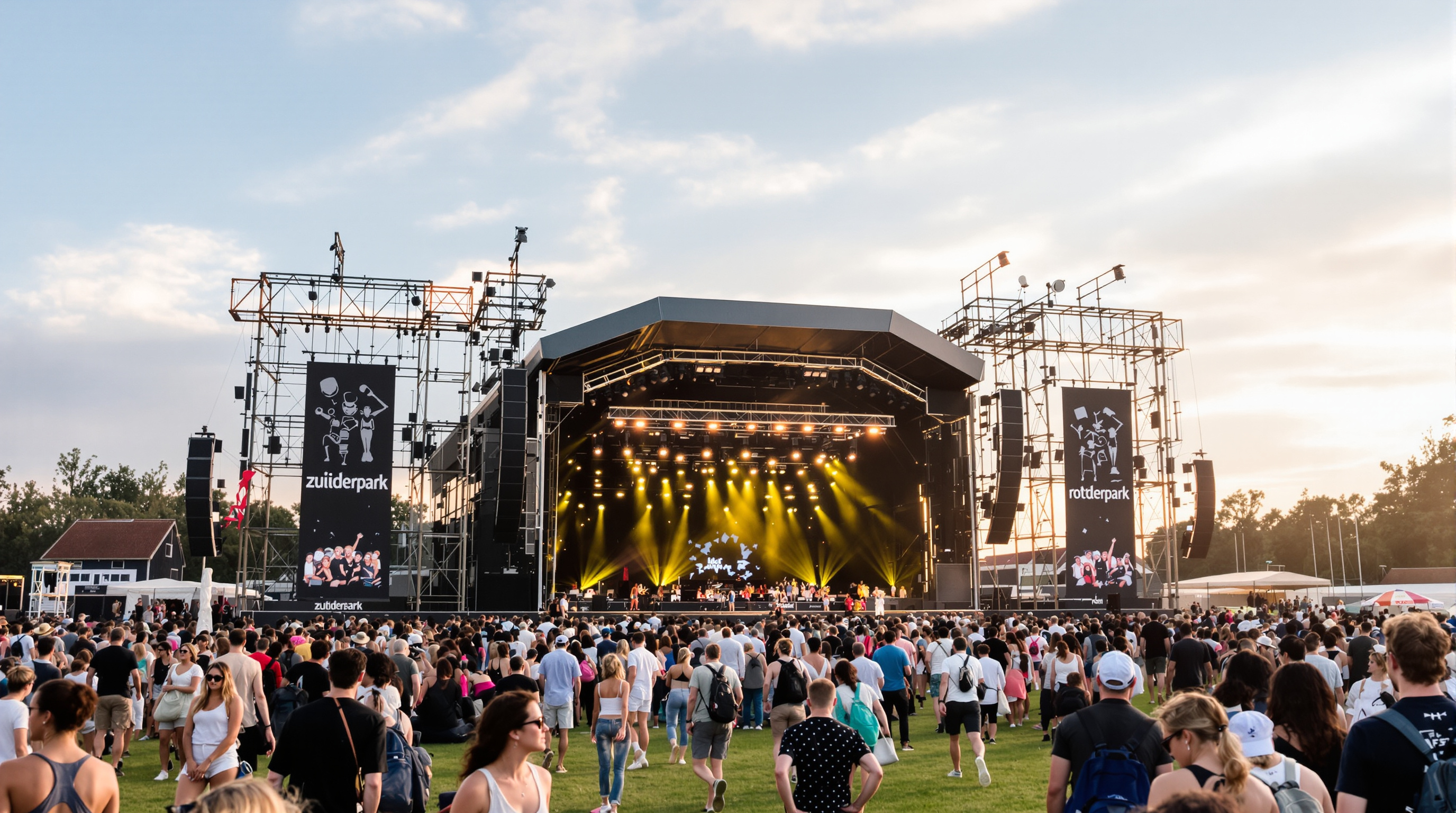 Fiesta Futura is a free festival in Rotterdam’s Zuiderpark, with global party sounds.