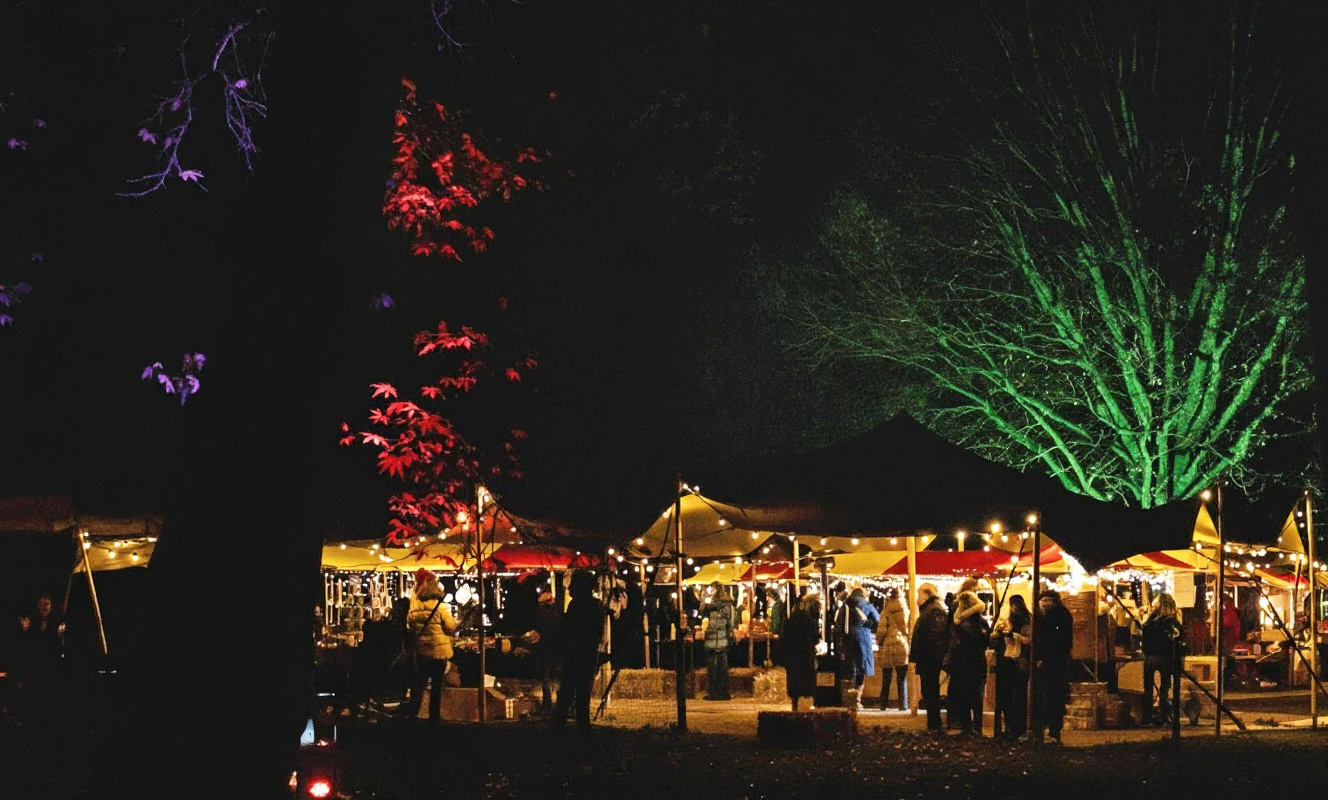 Green Christmas market at Trompenburg in Rotterdam offers stalls, workshops, guided night walks and winter food across the botanical garden in Kralingen.