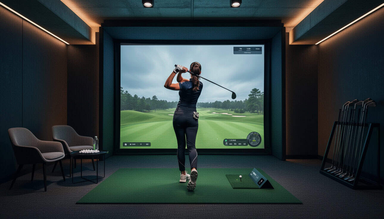 Indoor and simulator golf