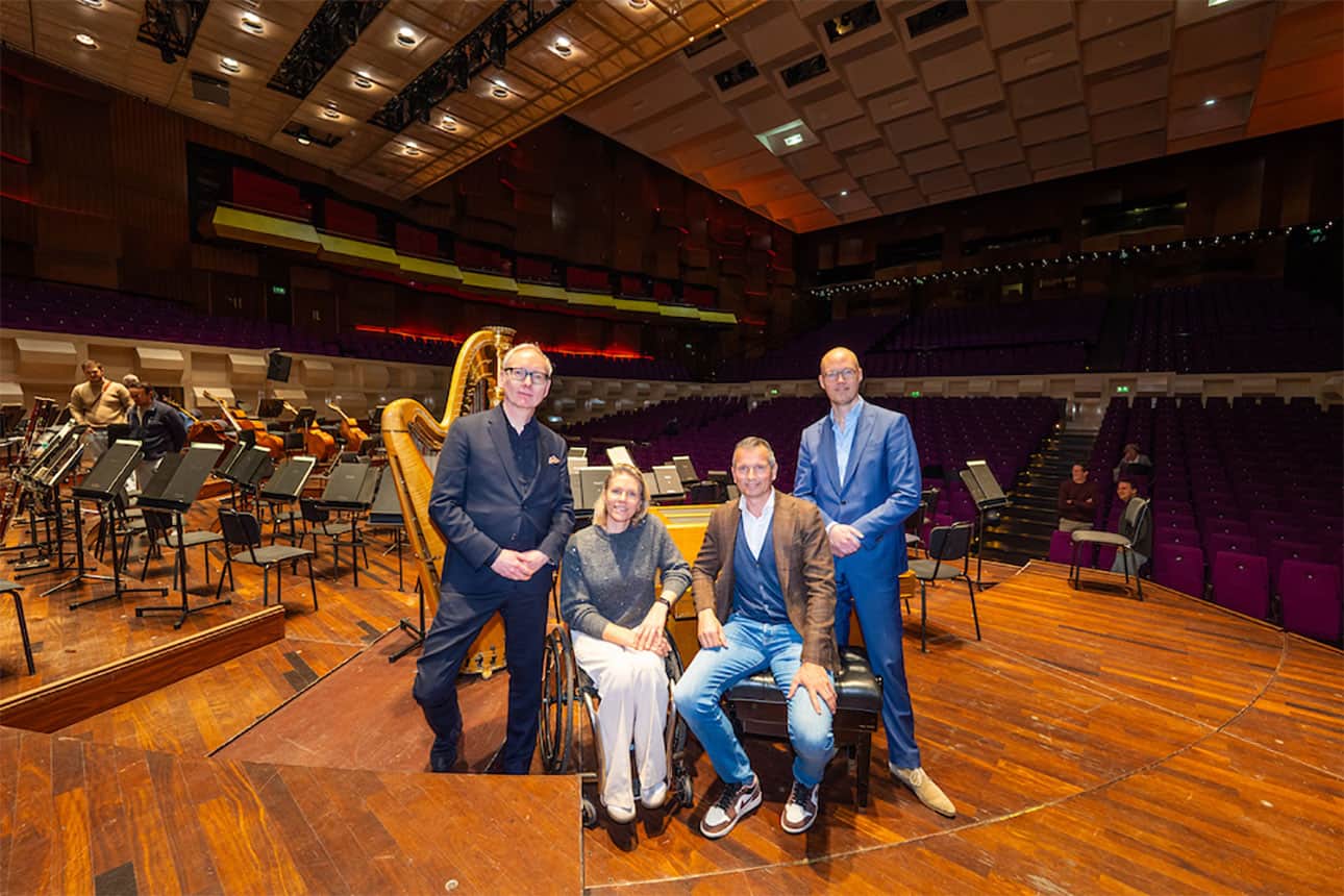 The ABN AMRO Open in Ahoy Rotterdam will use a new Tournament Tune by the Rotterdam Philharmonic Orchestra, with a live ensemble opening the final.