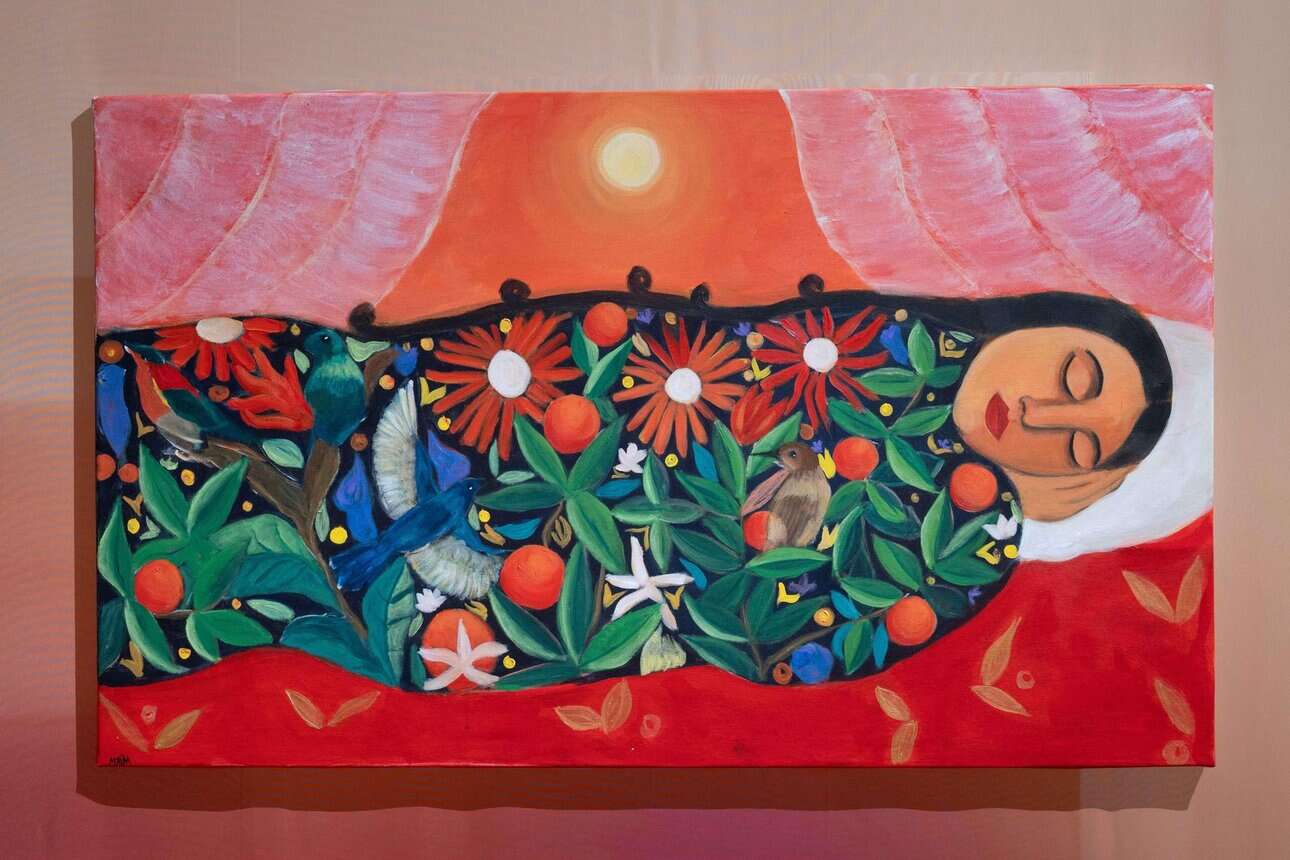 (from Art She Crafted): Malak Mattar, When the World Sleeps, Palestine, 2021. Credit: Michelle Muus Fotografie
