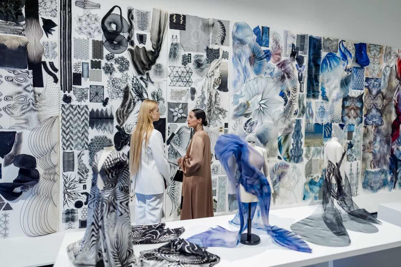 Image: Iris van Herpen: Scultping the Senses. Kunsthal Rotterdam. Photo: Marco De Swart