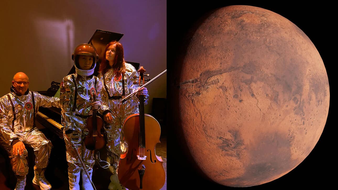 Muziek op Mars is a multi-date VR concert experience in Rotterdam, where DoelenEnsemble lets you hear live music inside a Mars-inspired virtual world.