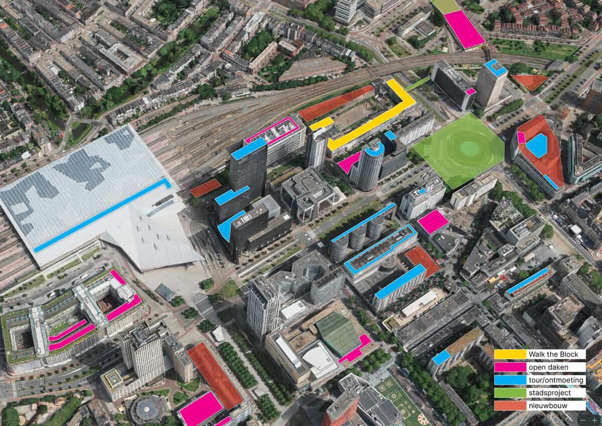 two main weekends, with 42 roofs all within walking distance of each other