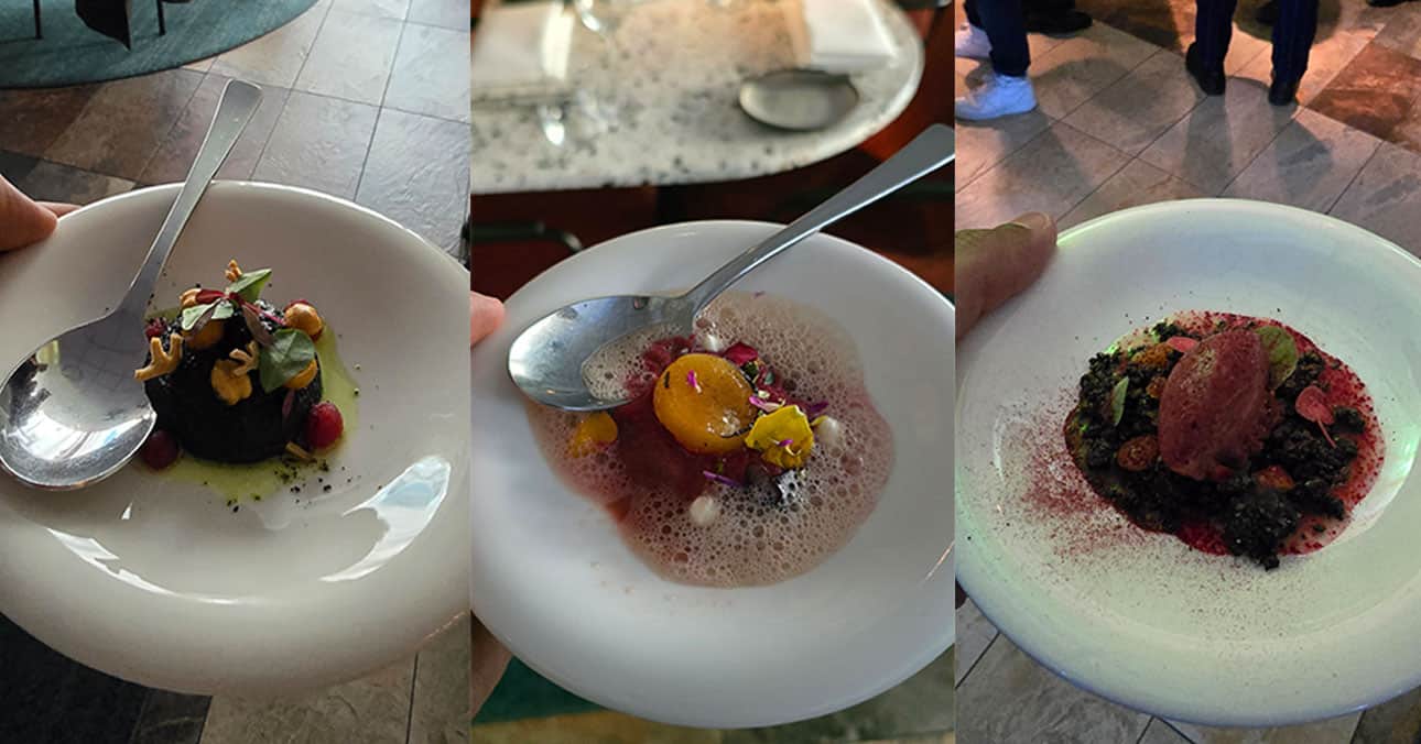 Some of the delicious bites we got to try at Calan restaurant, part of Haven Hotel Rotterdam
