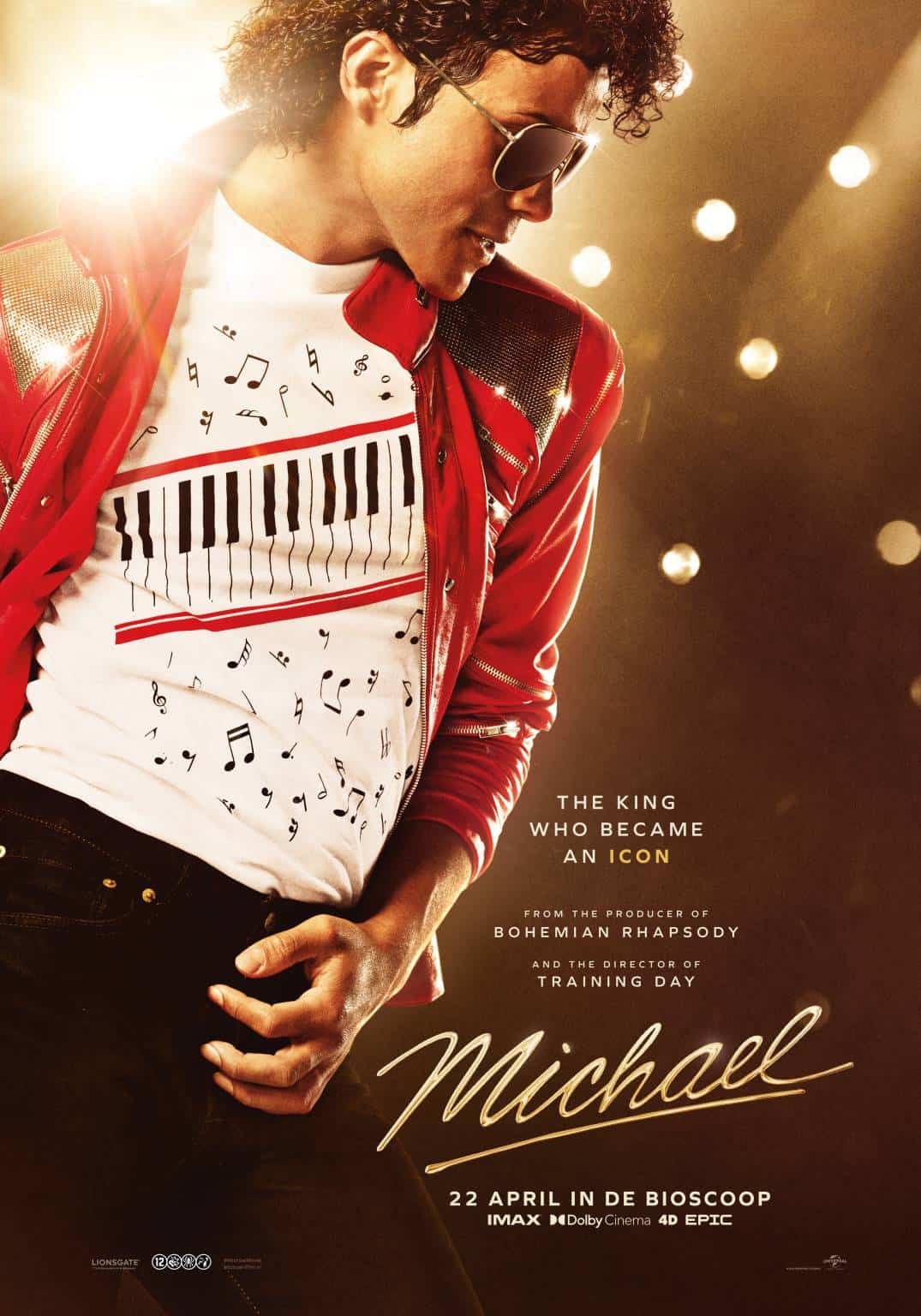 Antoine Fuqua’s Michael brings the rise and controversy of Michael Jackson to Rotterdam cinemas, with Jaafar Jackson in the lead and screenings at KINO, LantarenVenster and Cinerama.