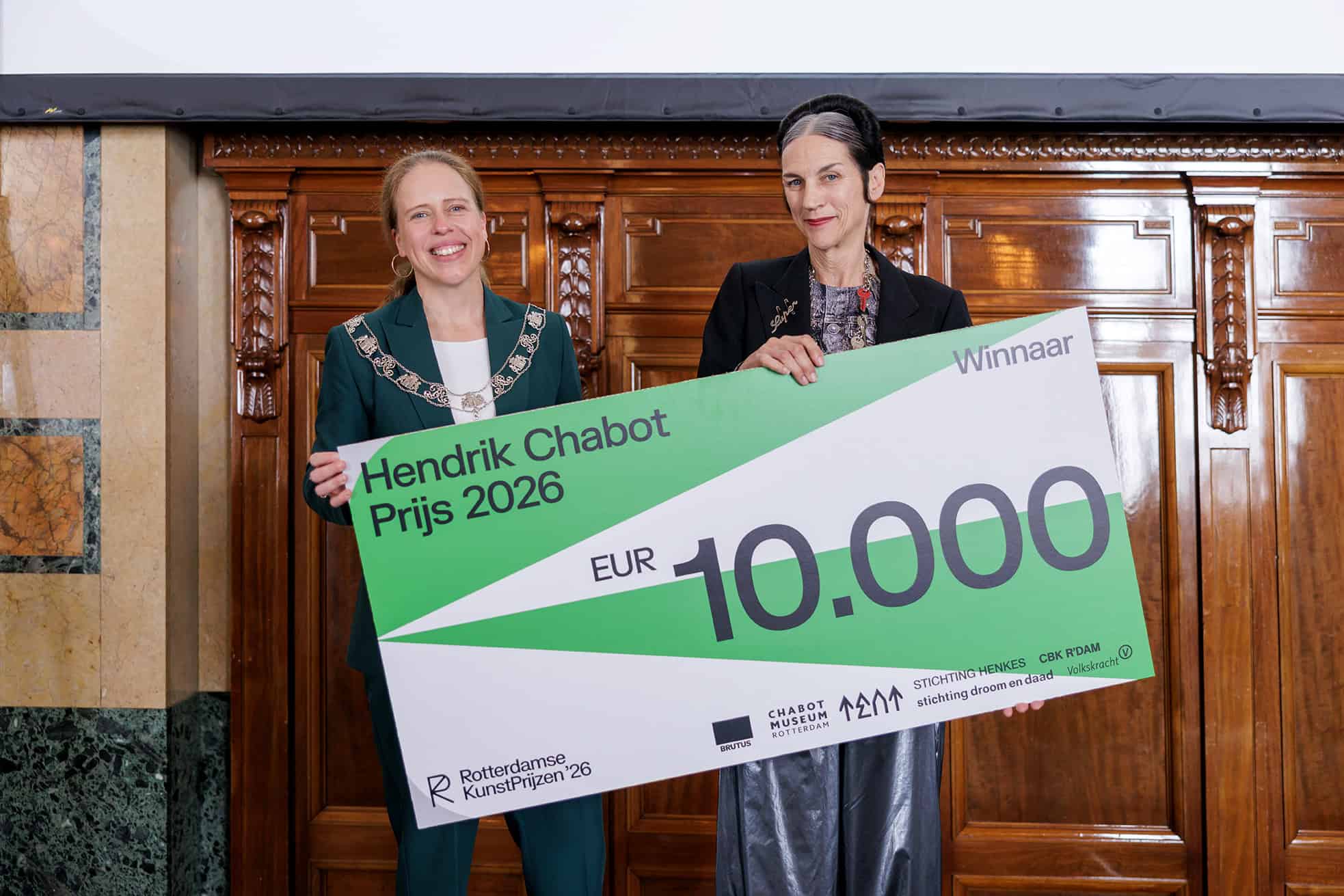 Silvia B wins the Hendrik Chabot Prize. Photo: Aad Hoogendoorn