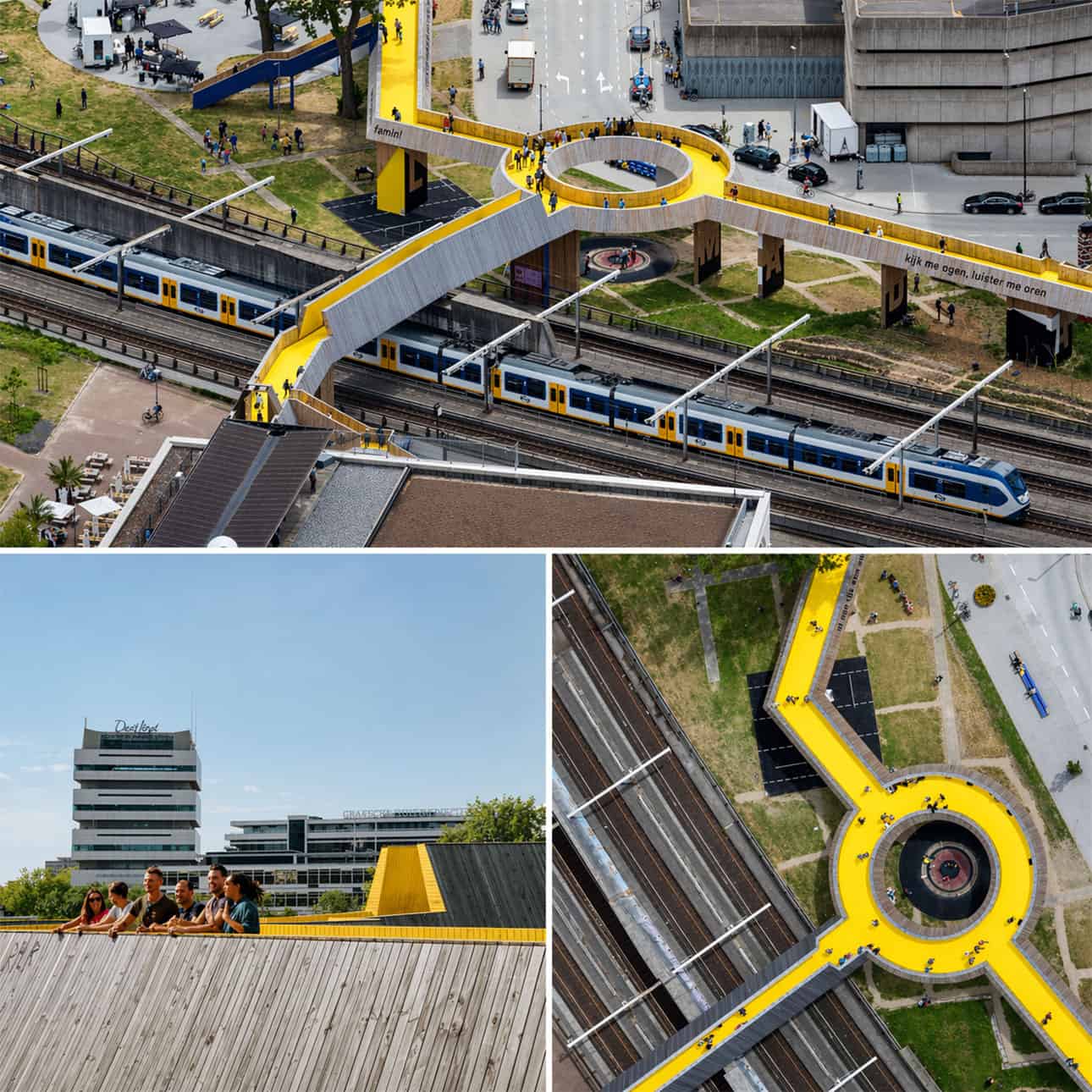 Rotterdam has started the search for a designer to create a permanent successor to the Luchtsingel, the city’s iconic yellow pedestrian bridge.