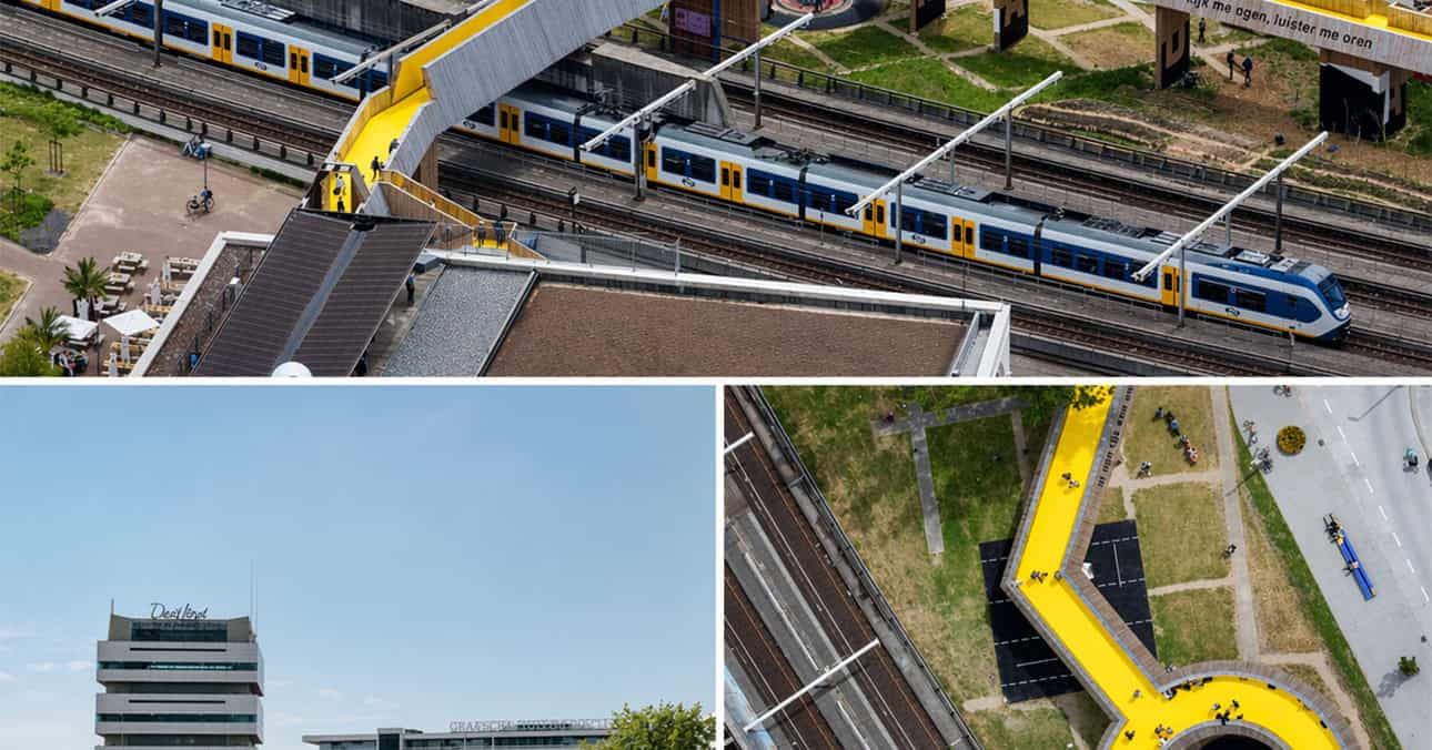Rotterdam has started the search for a designer to create a permanent successor to the Luchtsingel, the city’s iconic yellow pedestrian bridge.