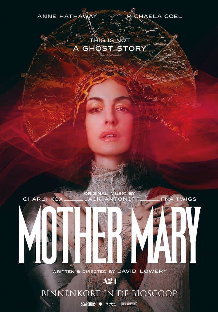 Film tip: Mother Mary turns fame, fashion and music into a fever dream Mother Mary opens in Rotterdam cinemas on 14 May, starring Anne Hathaway and Michaela Coel in a stylish A24 drama about fame and control.