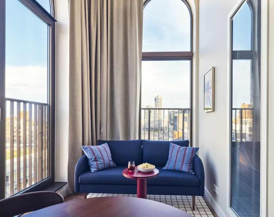 Example of balconies at Seaview. Photo: NUMA Stays.