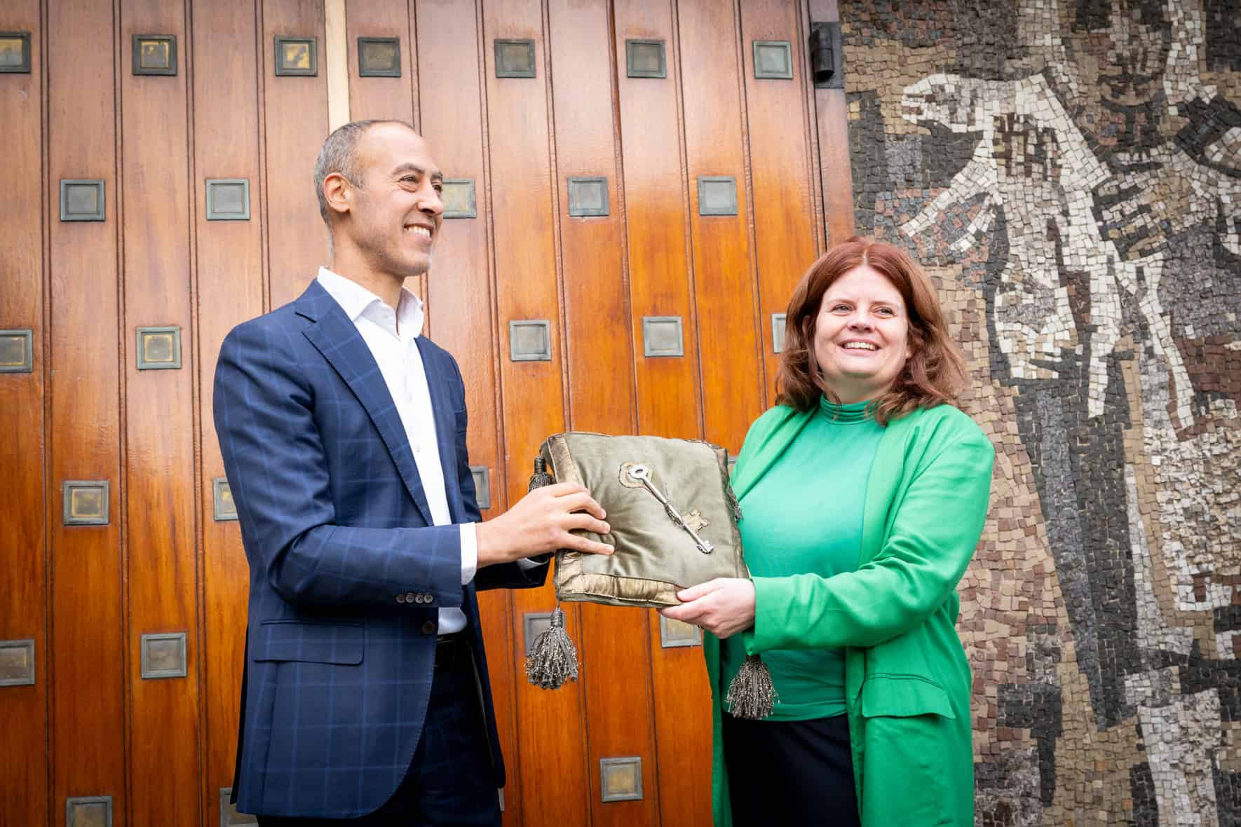 Museum Rotterdam has received the keys to Het Steiger, the future home of the city museum in the historic heart of Rotterdam.