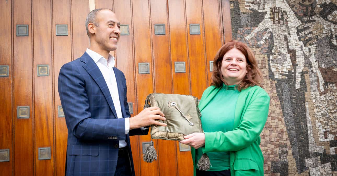 Museum Rotterdam has received the keys to Het Steiger, the future home of the city museum in the historic heart of Rotterdam.