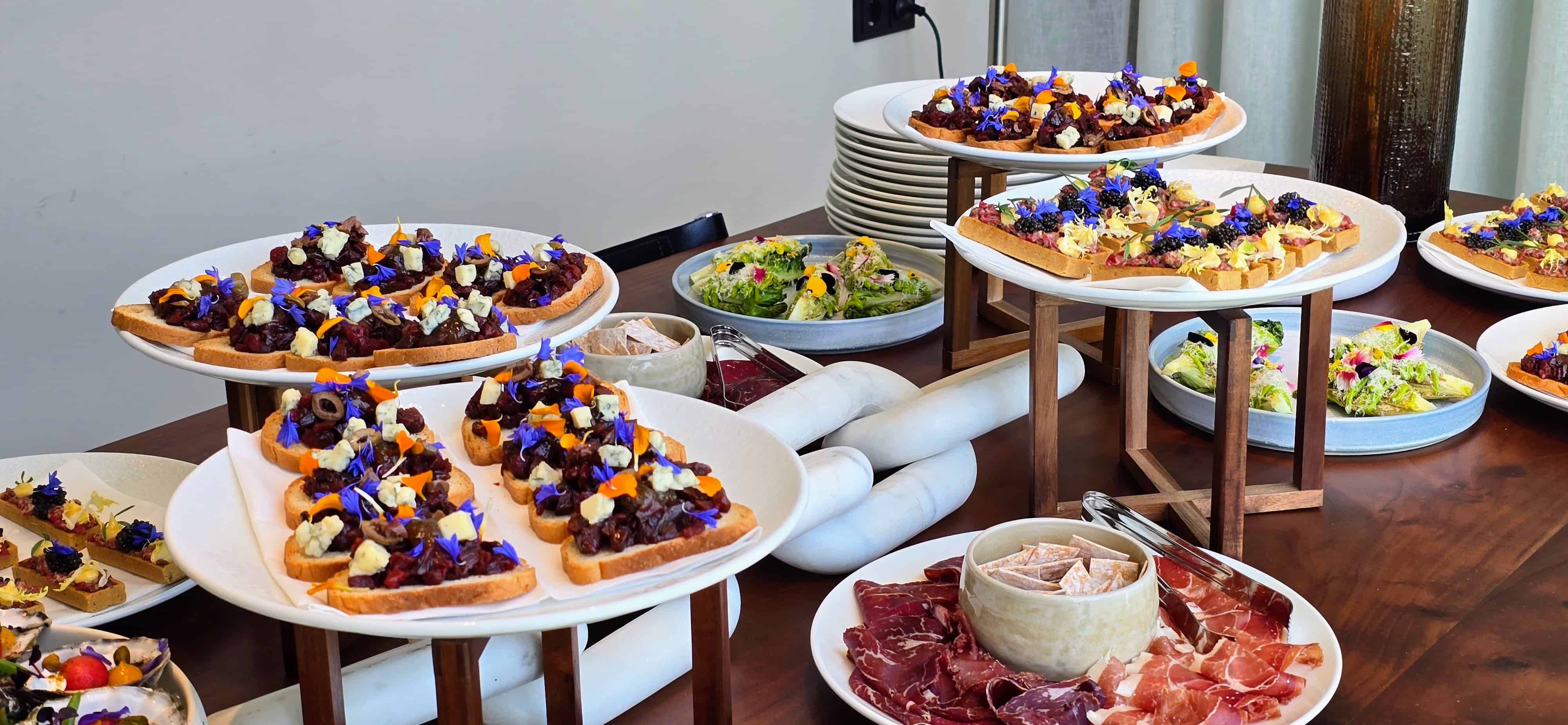 The dishes served at Haven Hotel Rotterdam all showed a clear eye for detail and colour