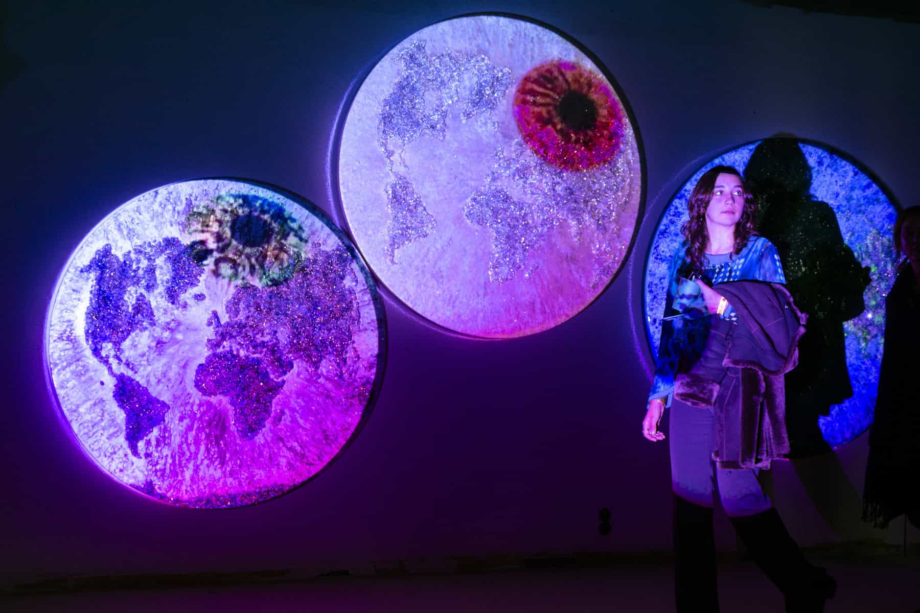 Video installation by Viktoria Kova - VK Gallery. Photo: DavId van der Horst