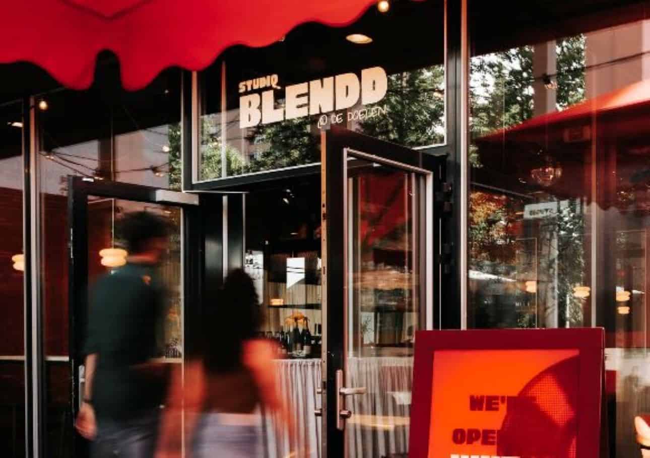 Studio Blendd @ de Doelen is already open from Wednesday to Saturday.