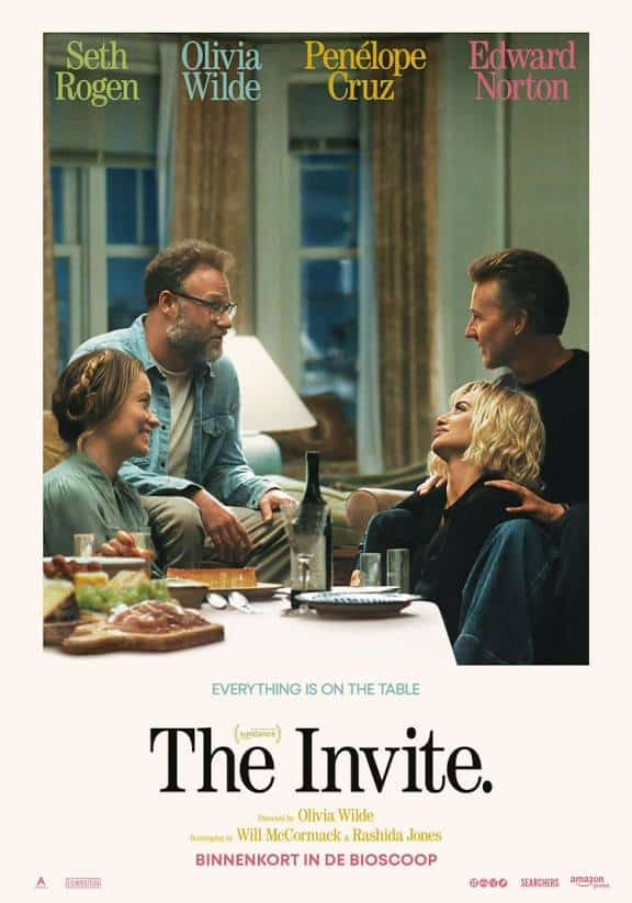 The Invite opens in Rotterdam on 9 July, with Olivia Wilde, Seth Rogen, Penélope Cruz and Edward Norton at one explosive dinner.